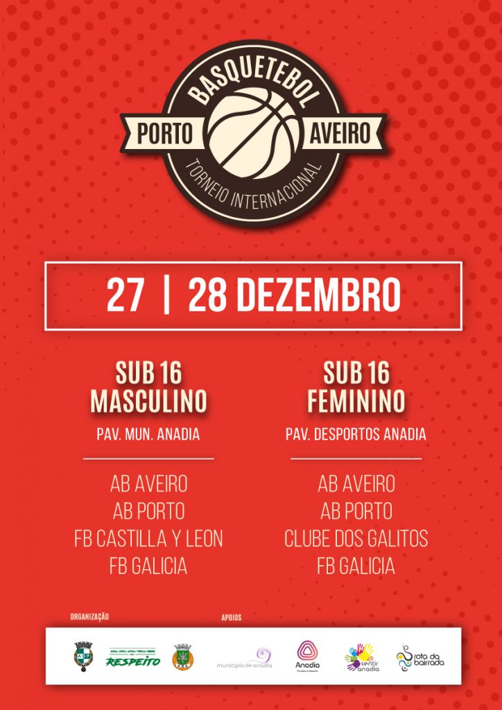 torneio internacional de basquetebol do porto aveiro cartaz abp.pt